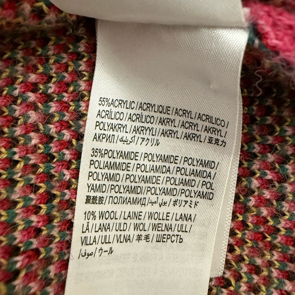 NWT FARM Rio Crazy Mix Long Knit Cardigan Size M - Picture 16 of 17